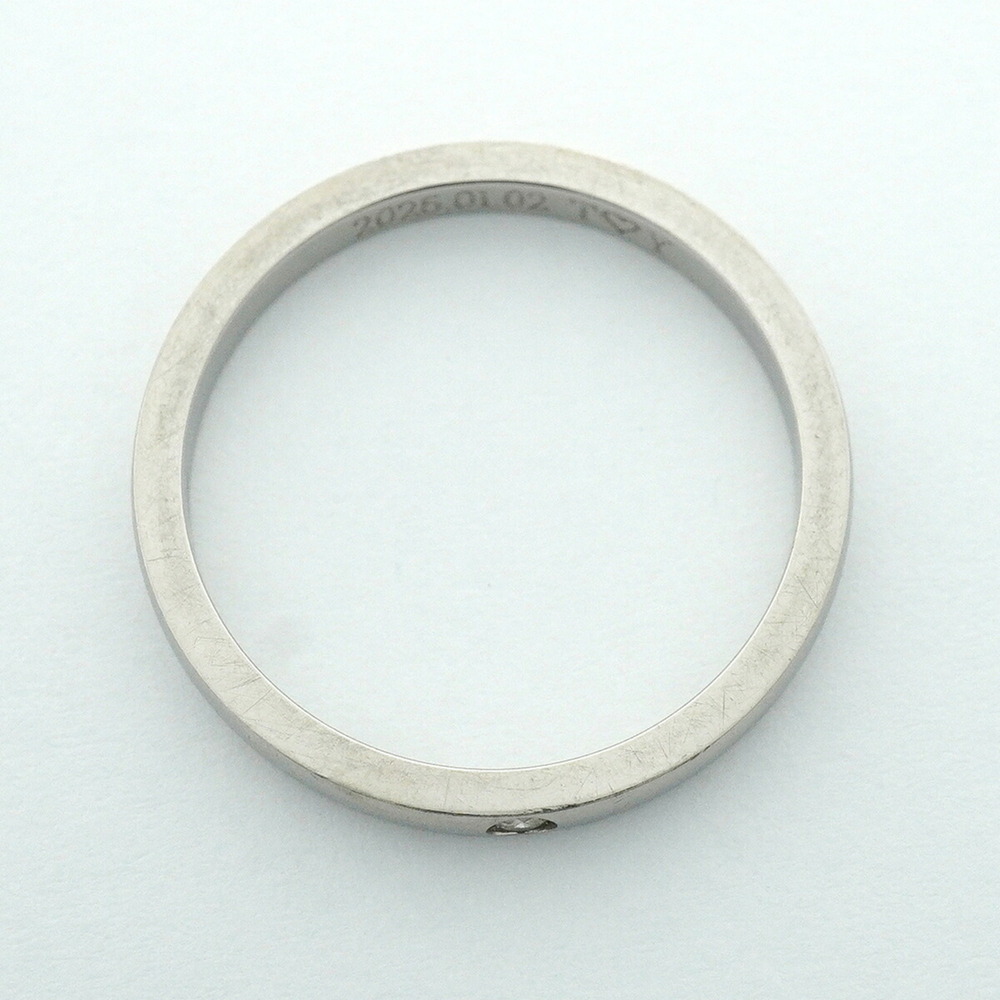 Cartier Classic Ring, 1PD (One Diamond), Pt950 Platinum, Size #53, Ladies' Ring - Picture 3 of 10